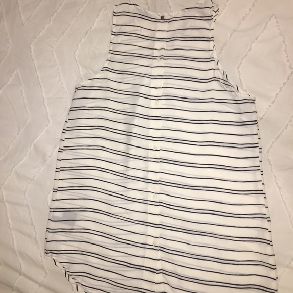 Size S* Black striped Tank - Picture 3 of 4